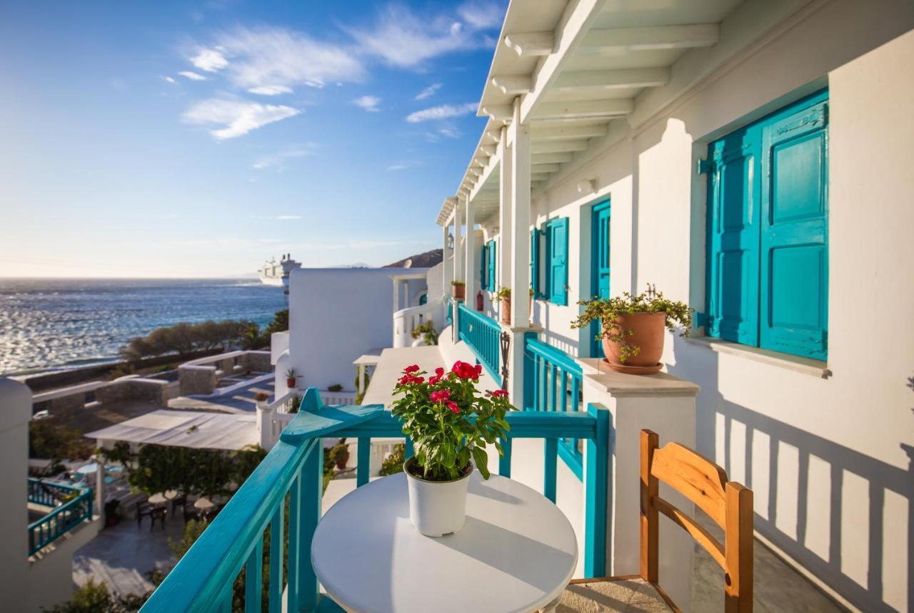 Pension Marias Bed & Breakfast Mykonos Town Exterior foto
